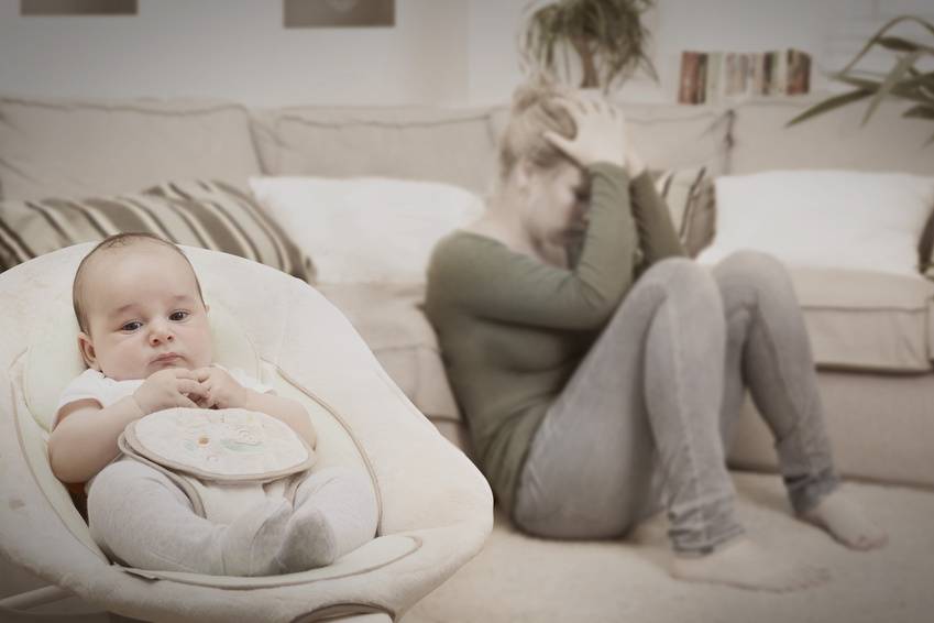 Depresión postparto: tener un bebé es una experiencia maravillosa, pero no todo es color de rosa.